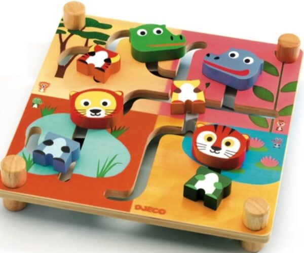 Animals Magnetic Maze